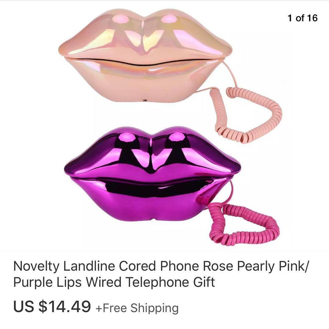 Telefon u obliku usta koji dolazi u nekoliko boja. Svi koji ga žele imati u svojem domu morat će izdvojiti 98 kuna.
