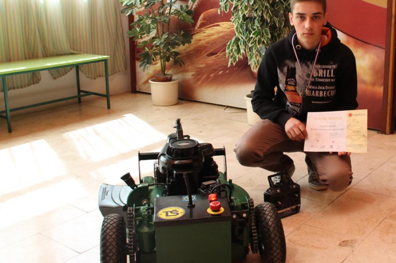 Zlatko Dražić,motorna kosilica