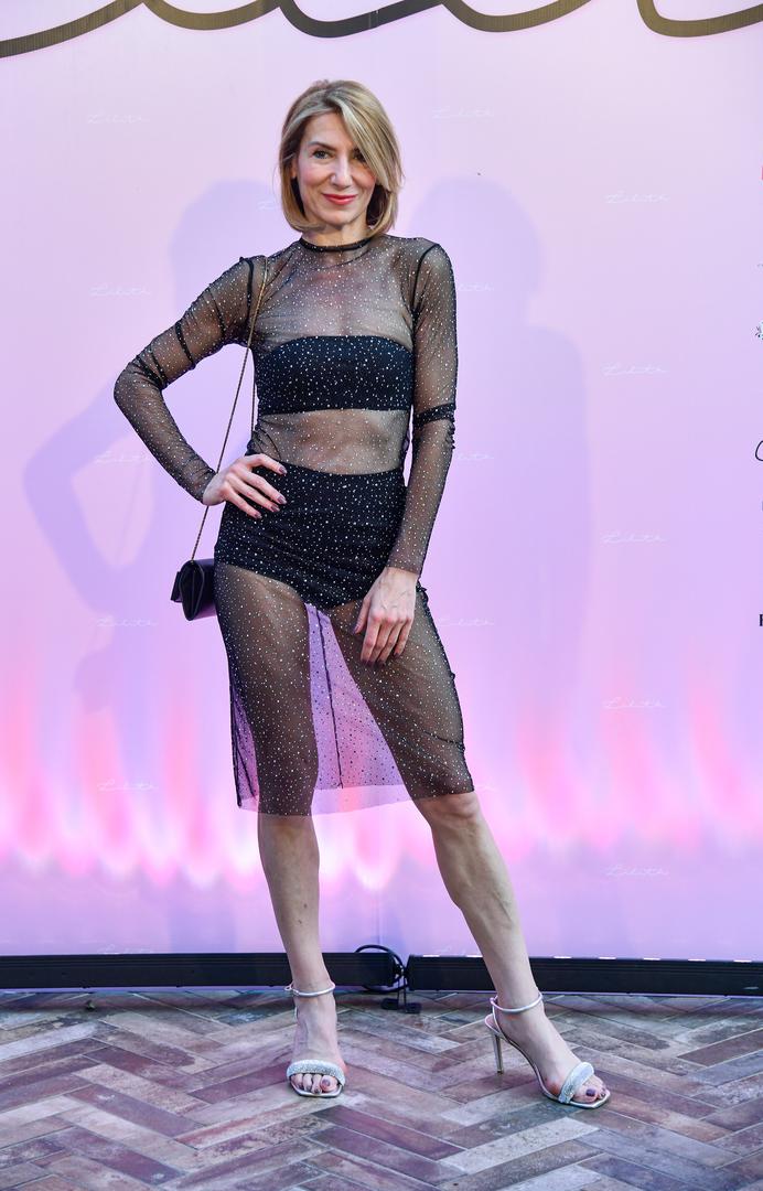 Daria Lorenci Flatz u haljini s potpisom Lilith by Katarina Baban pokazala je svoju zavidnu figuru