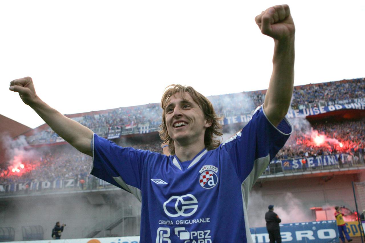 ARHIVA - Zagreb: Dinamo naslov prvaka Hrvatske 2006. proslavio pobjedom nad Hajdukom 1:0