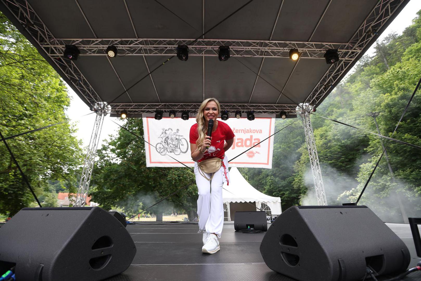 03.06.2023. Zagreb- 41. Vecernjakova biciklijada koja se vozi od Trga dr. Franje Tudjmana u Zagrebu do Vugrinscaka u Samoboru.Ranata Sopek. Photo: Boris Scitar/PIXSELL