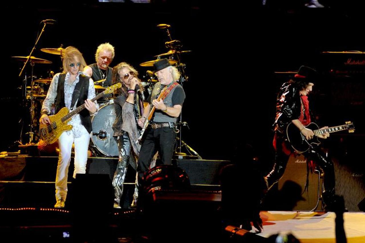 Aerosmith na koncertu u Milanu