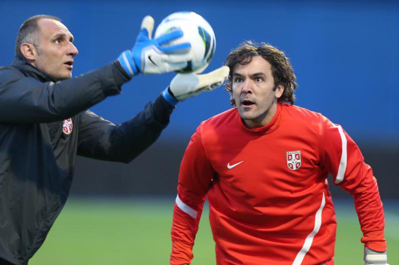 Srbi trening Maksimir (1)