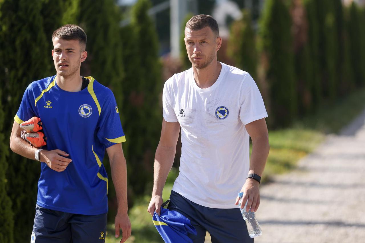Sarajevo: Trening nogometne reprezentacije BiH