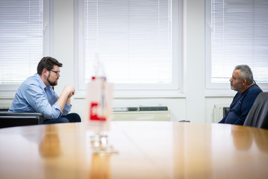 Zagreb: Predsjednik SDP-a Peđa Grbin