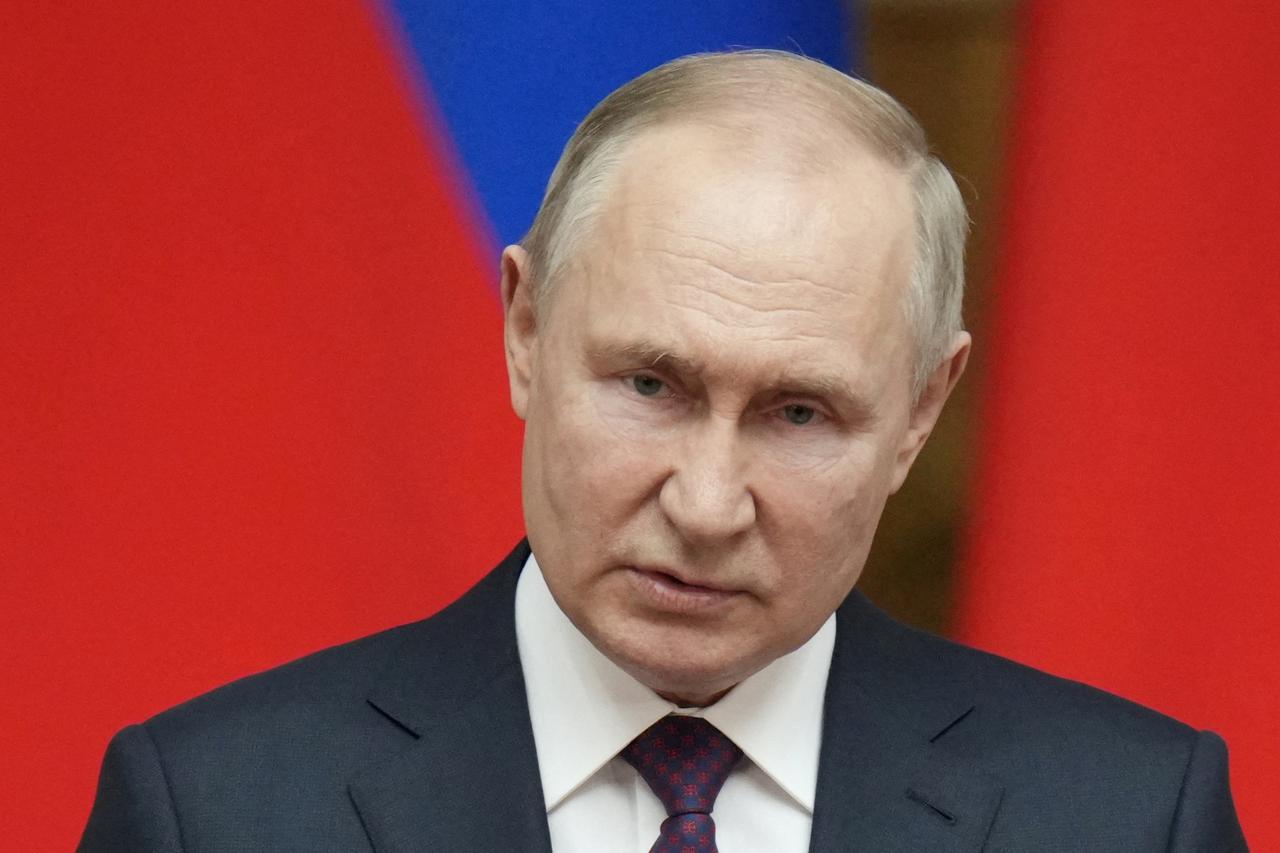 FILE PHOTO: Russian President Putin addresses Council of Legislators in St Petersburg