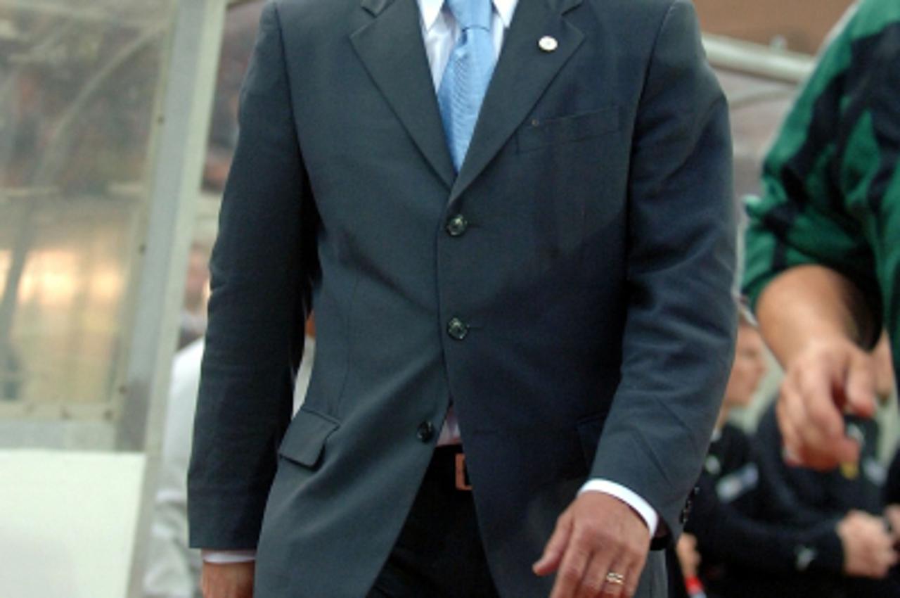 '23.05.2006., Bec - Pripremna utakmica hrvatske nogometne reprezentacije protiv austrije uoci sp u njemackoj 4-1. Izbornik zlatko cico kranjcar. Photo: Goran Stanzl/Vecernji list'