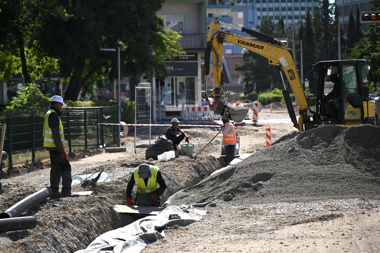 Zagreb: Vukovarska ulica u radovima zbog izmjene vodovodne mreže i rekonstrukcije ulice
