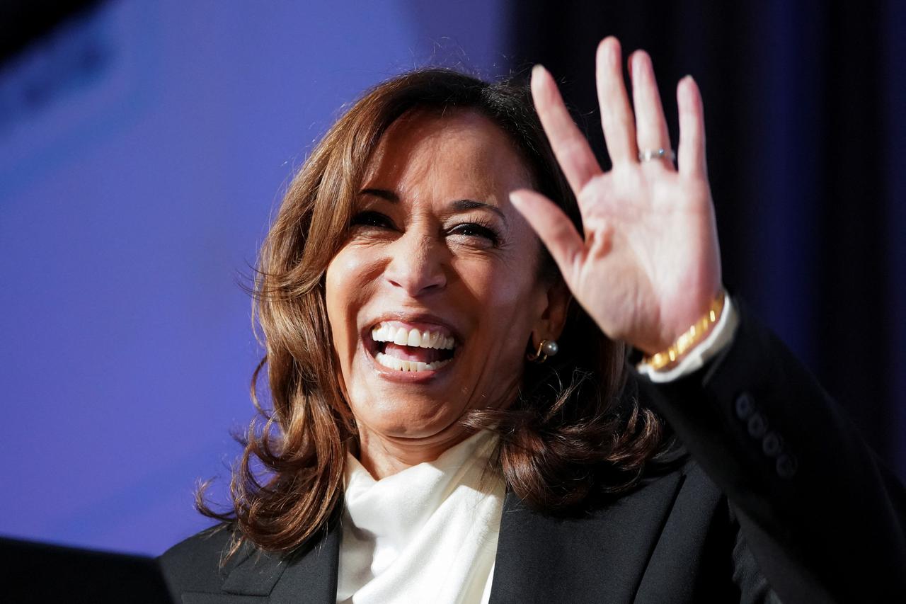 Former U.S. Vice President Kamala Harris attends gala in San Francisco