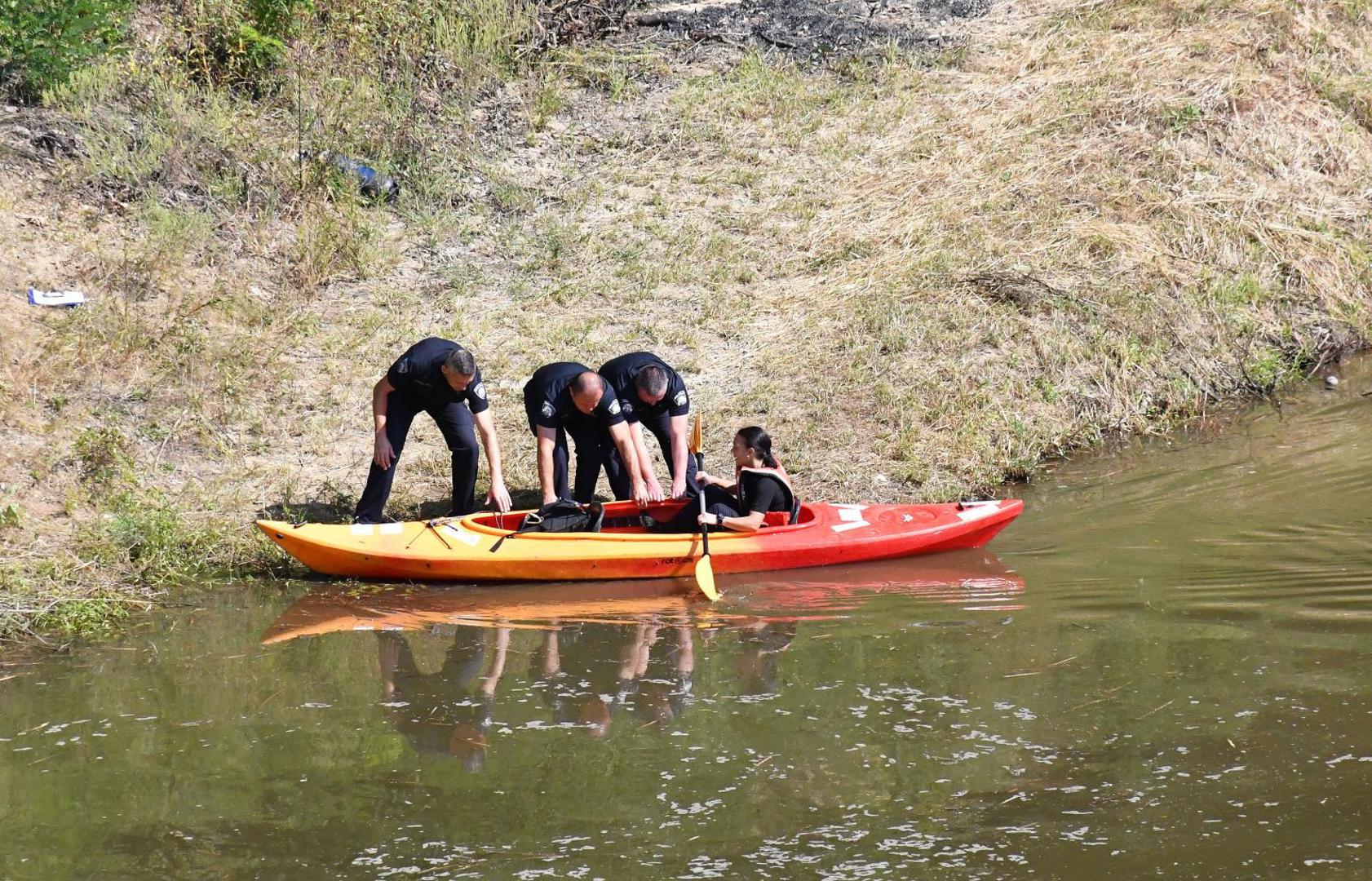 11.09.2020., Slavonski Brod - Drugi memorijal "Simo Damic" - natjecanje za najspremnije policijske sluzbenike. Prvo mjesto Zoran Mamuzic, drugo Kresimir Simic i trece Nikola Tomic. Najspremnija policajka, prvo mjesro Ines Matec Mamuzic, drugo Antonija Radeljkovic.Photo: Ivica Galovic/PIXSELL