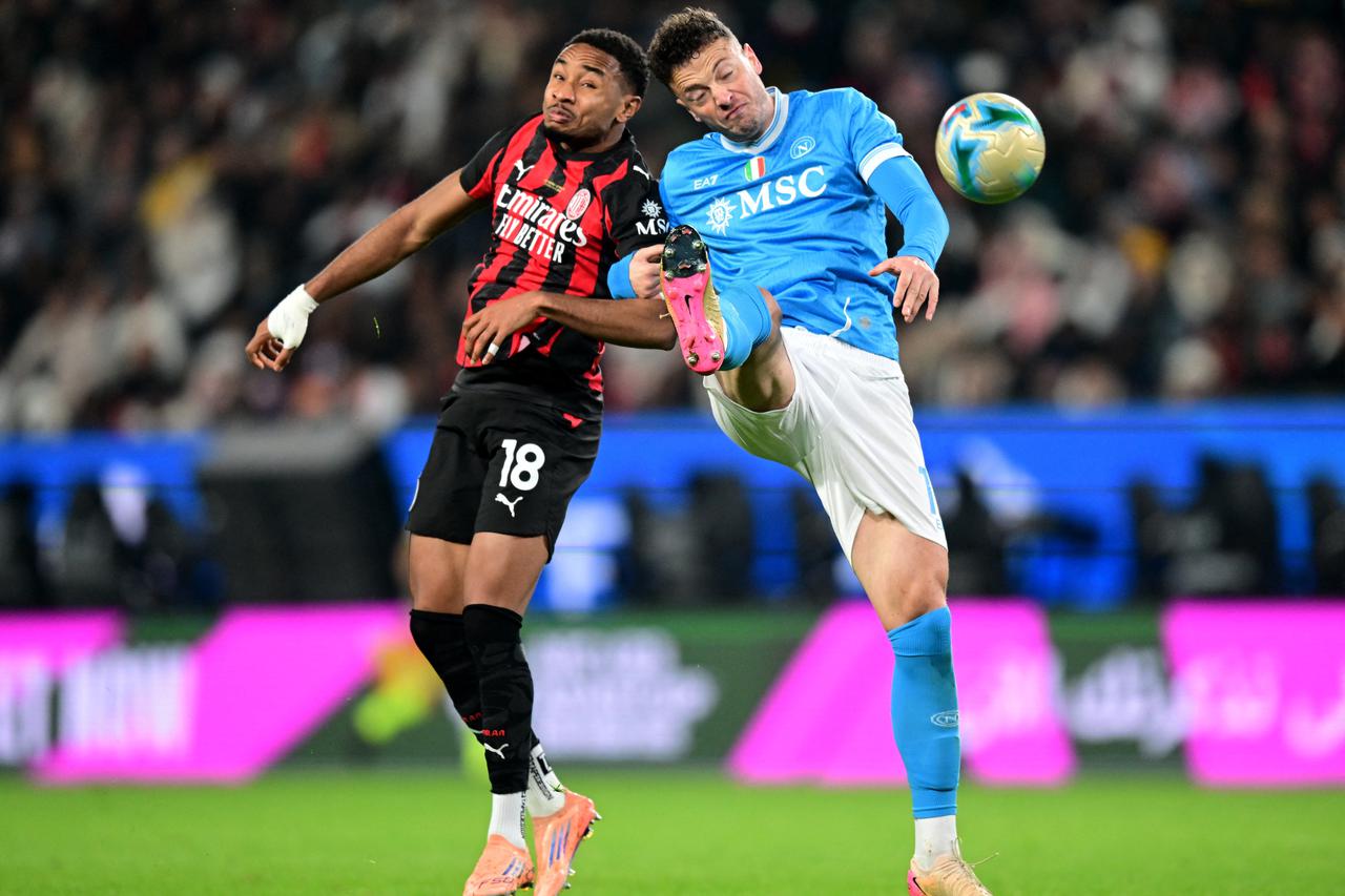 Supercoppa Italiana - Semi Final - Napoli v AC Milan