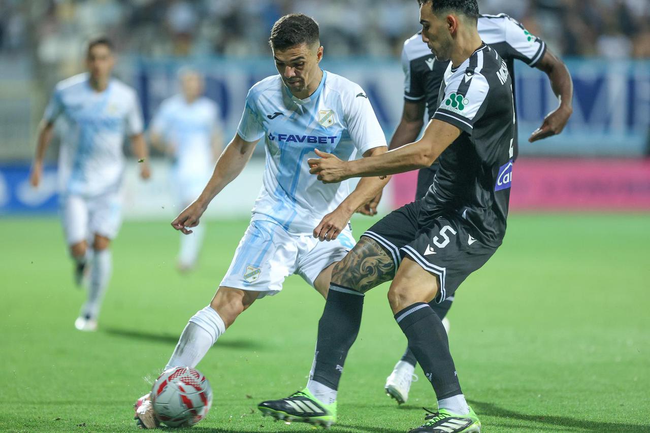 Rijeka i PAOK u prvoj utakmici doigravanja za ulazak u Europsku ligu