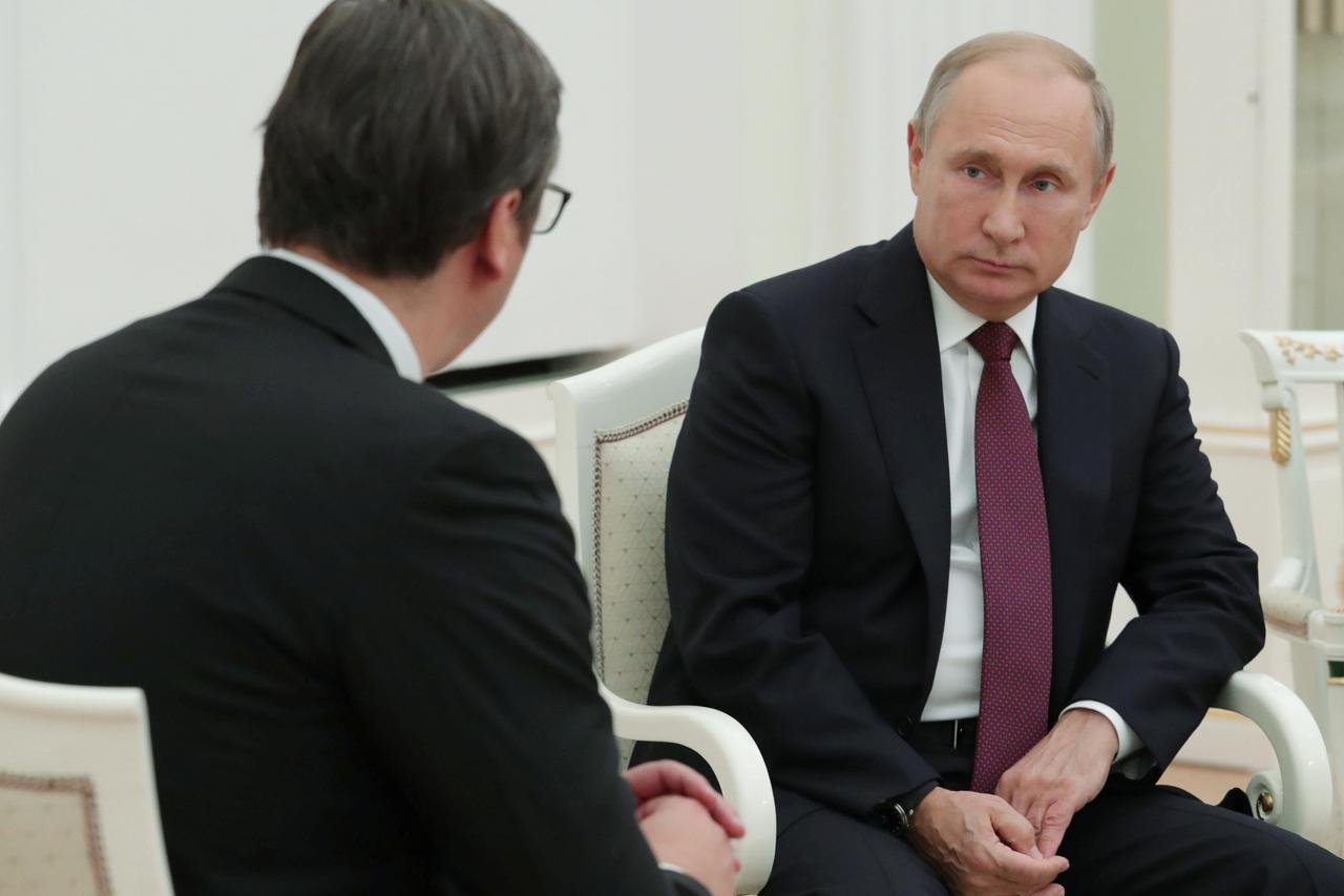 Aleksandar Vučić i Vladimir Putin