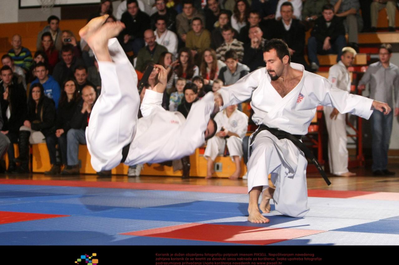 '17.12.2011., Zagreb - U dvorani Vinko Bek odrzan je Bozicni Nanbudo seminar koji je vodio vrhunski svjetski trener Jean Frenette. Photo: Petar Glebov/PIXSELL'