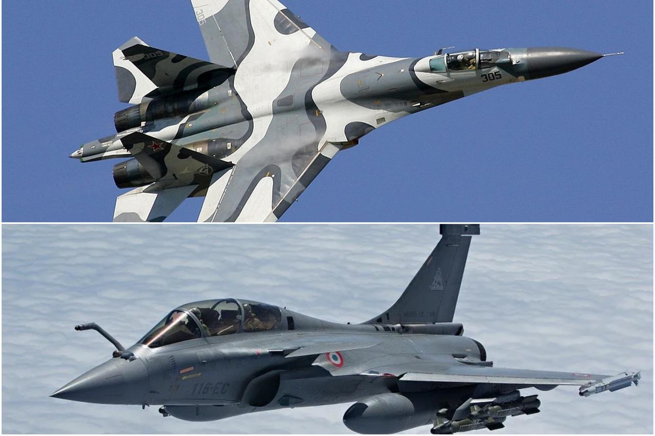 Su-27 i Rafale