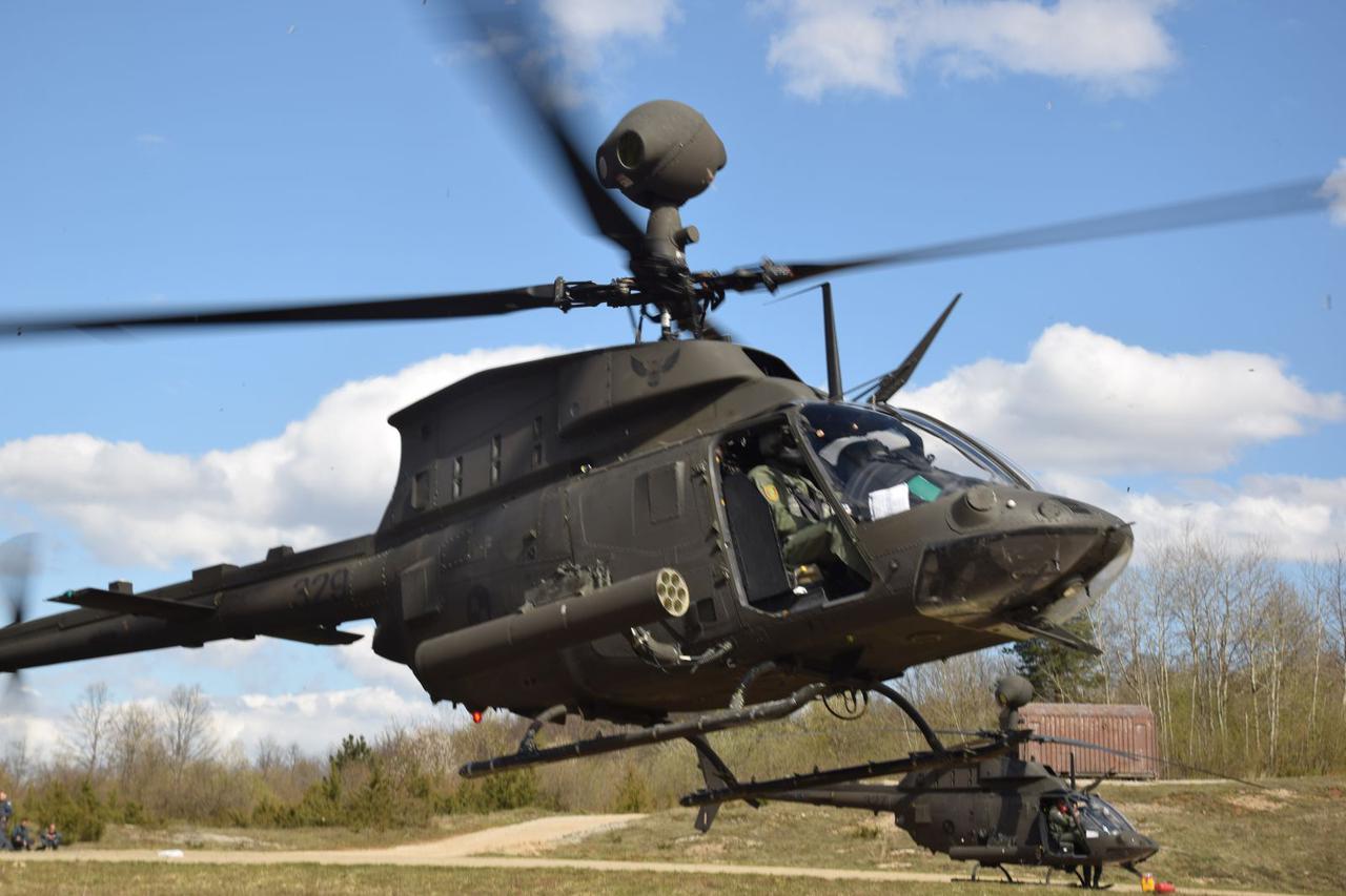 Provedena bojna gađanja i raketiranja iz Kiowa Warrior