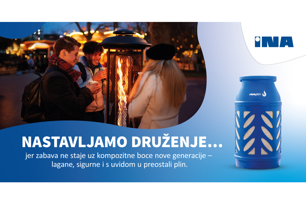 INA plave kompozitne boce