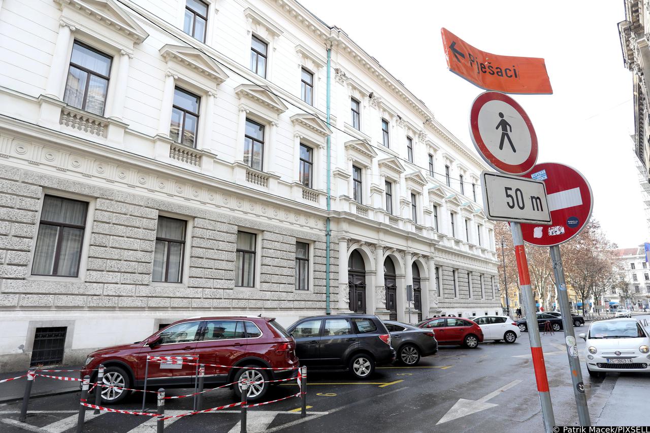 Zgrada Županijskog suda u Zagrebu obnavlja se nakon potresa