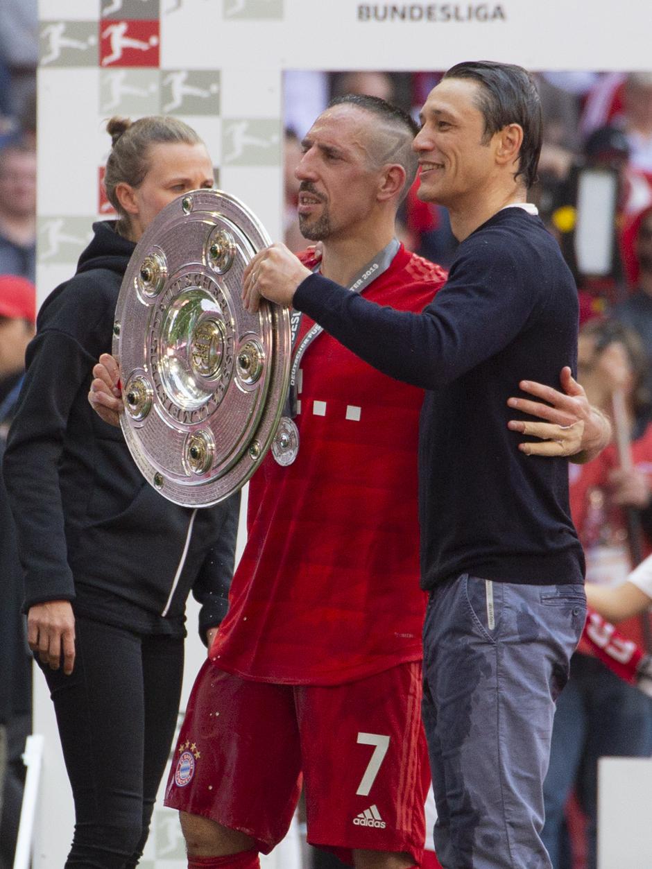 Niko Kovač i Franck Ribery