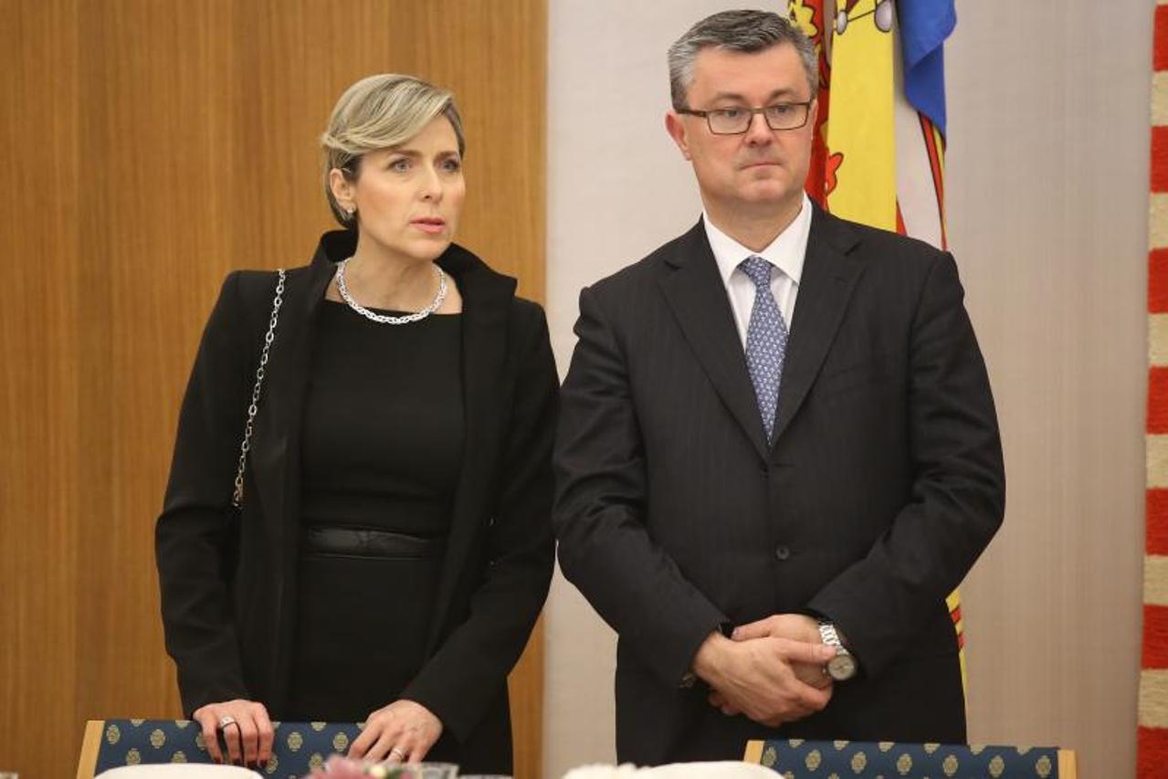 Premijer Tihomir Orešković sa suprugom 
