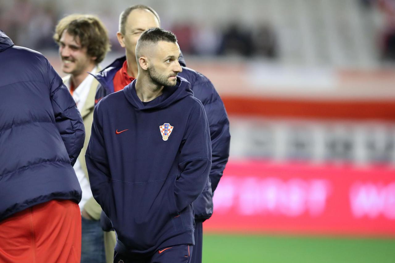 Split: Zlatko Dalić i igrači na stadionu Poljud