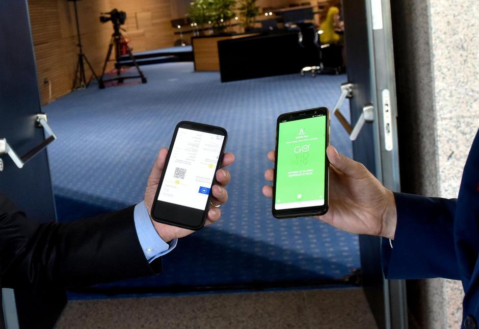 Zagreb: Provjera valjanosti Covid potvrda o cijepljenju