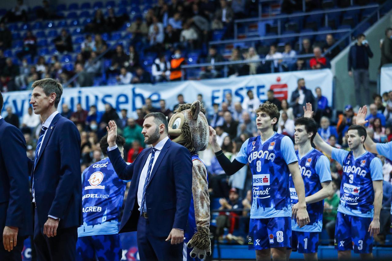 Zagreb: U KC Dražen Petrović odigrana utakmica ABA lige između Cibone i Partizana