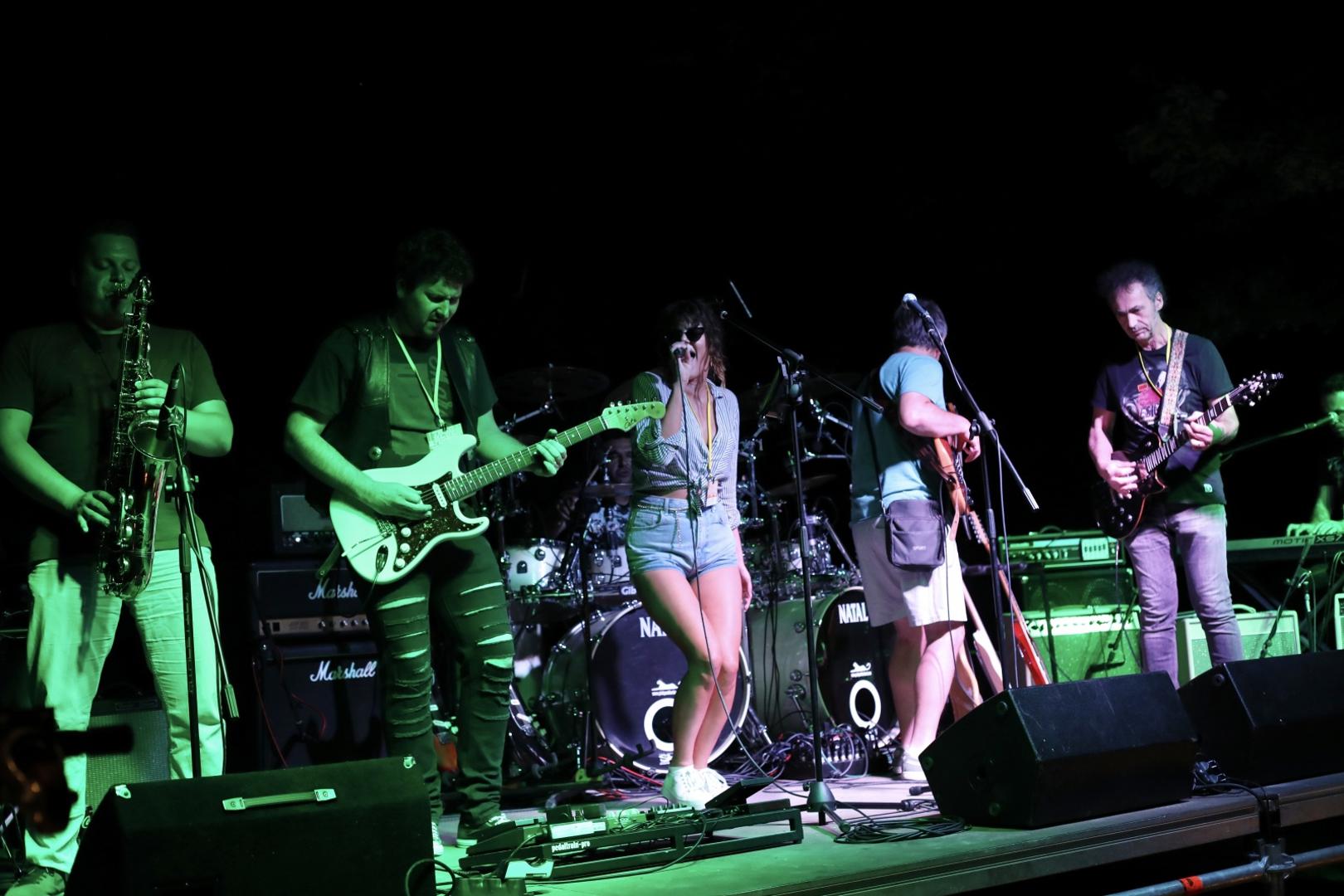 02.07.2021.,Trilj- Nakon uvodnih dogadjanja i zanimljivosti nastupom poznatih glazbenika zapoceo ovogodisnji Thrill Blues Festival.Photo:Ivo Cagalj/PIXSELL