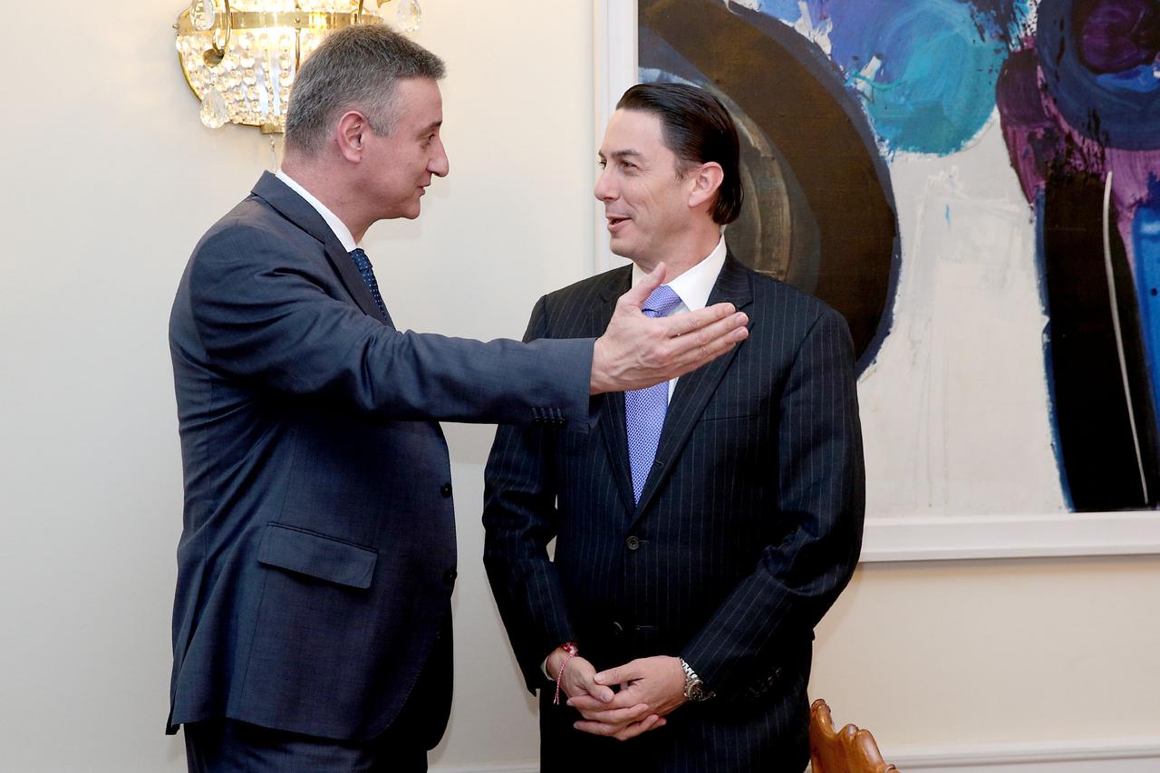 Karamarko u Banskim dvorima primio Amosa J. Hochsteina