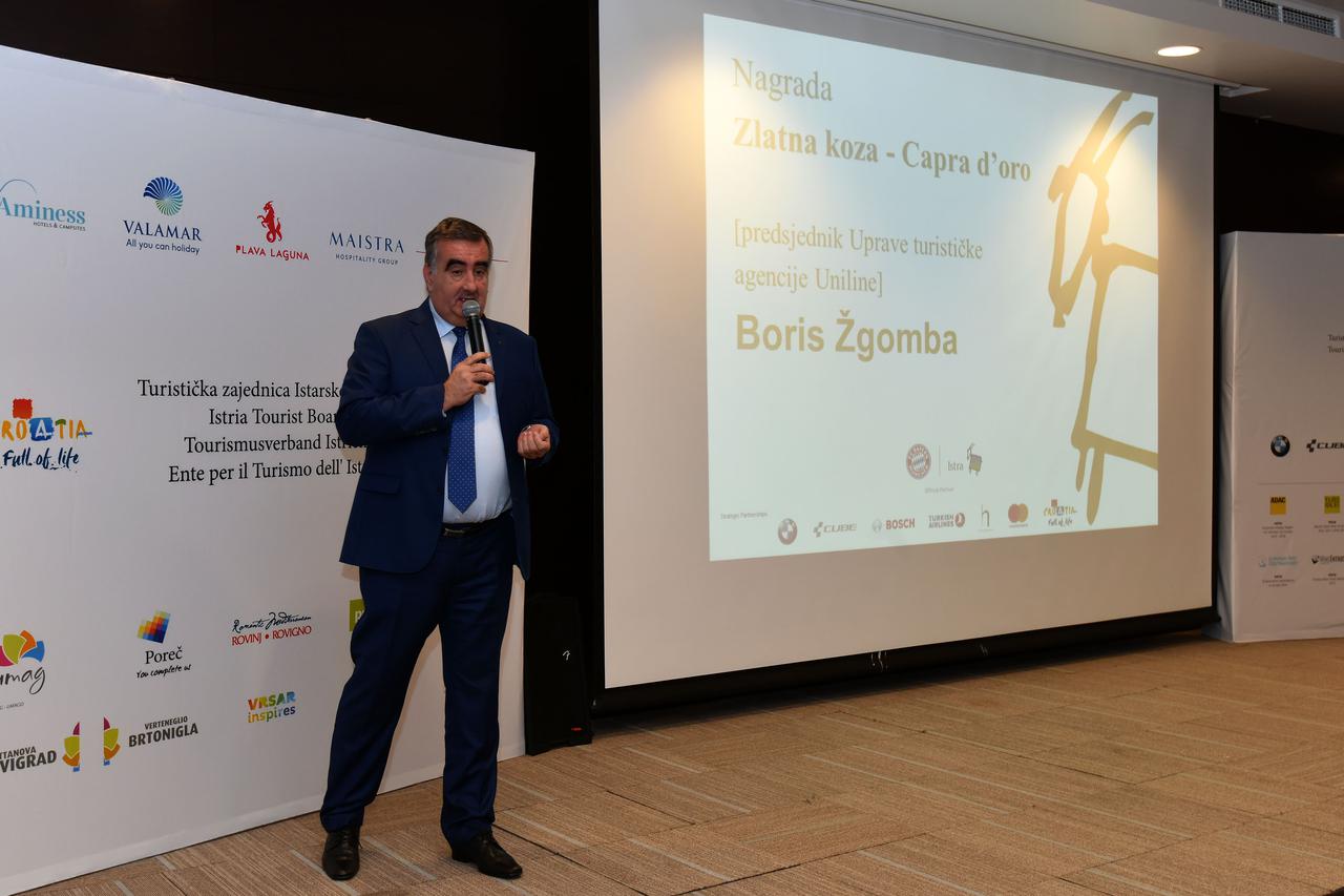 Poreč: Svečana dodjela godišnje nagrade Zlatna koza - Capra d’oro za 2018. godinu