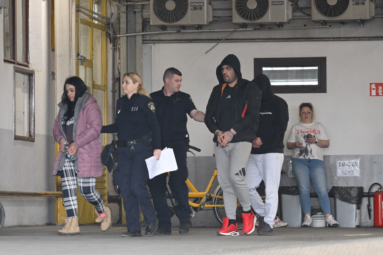 Zagreb: Privođenje uhićenih zbog sumnje u počinjenje koruptivnih i gospodarskih kaznenih djela