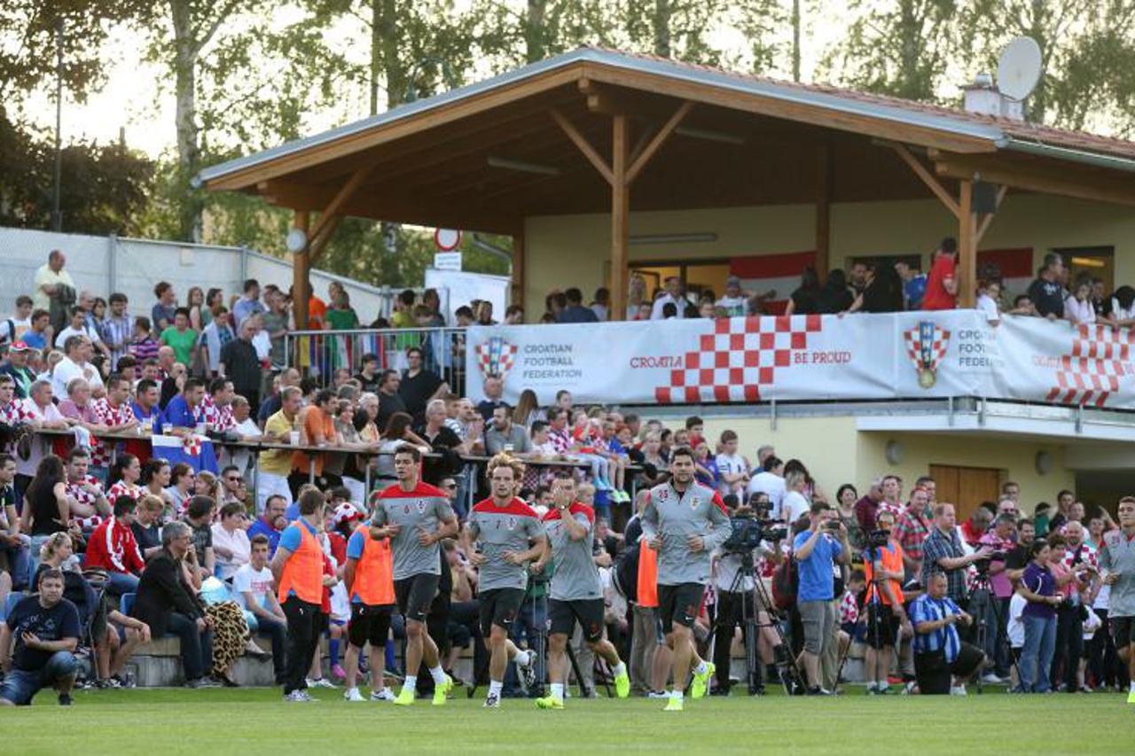 Trening hrvatske nogometne reprezentacije u Bad Tatzmannsdorfu