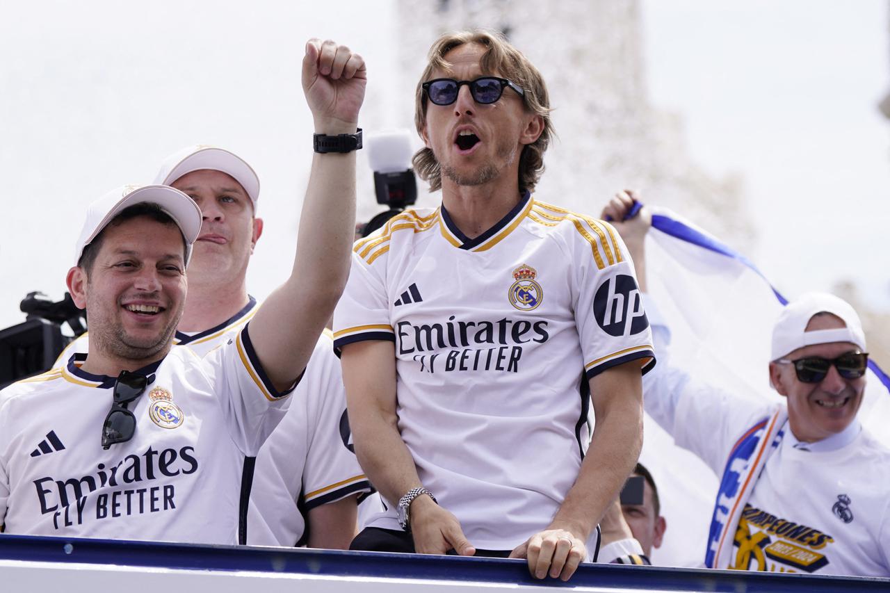 LaLiga - Real Madrid Celebrate Winning LaLiga