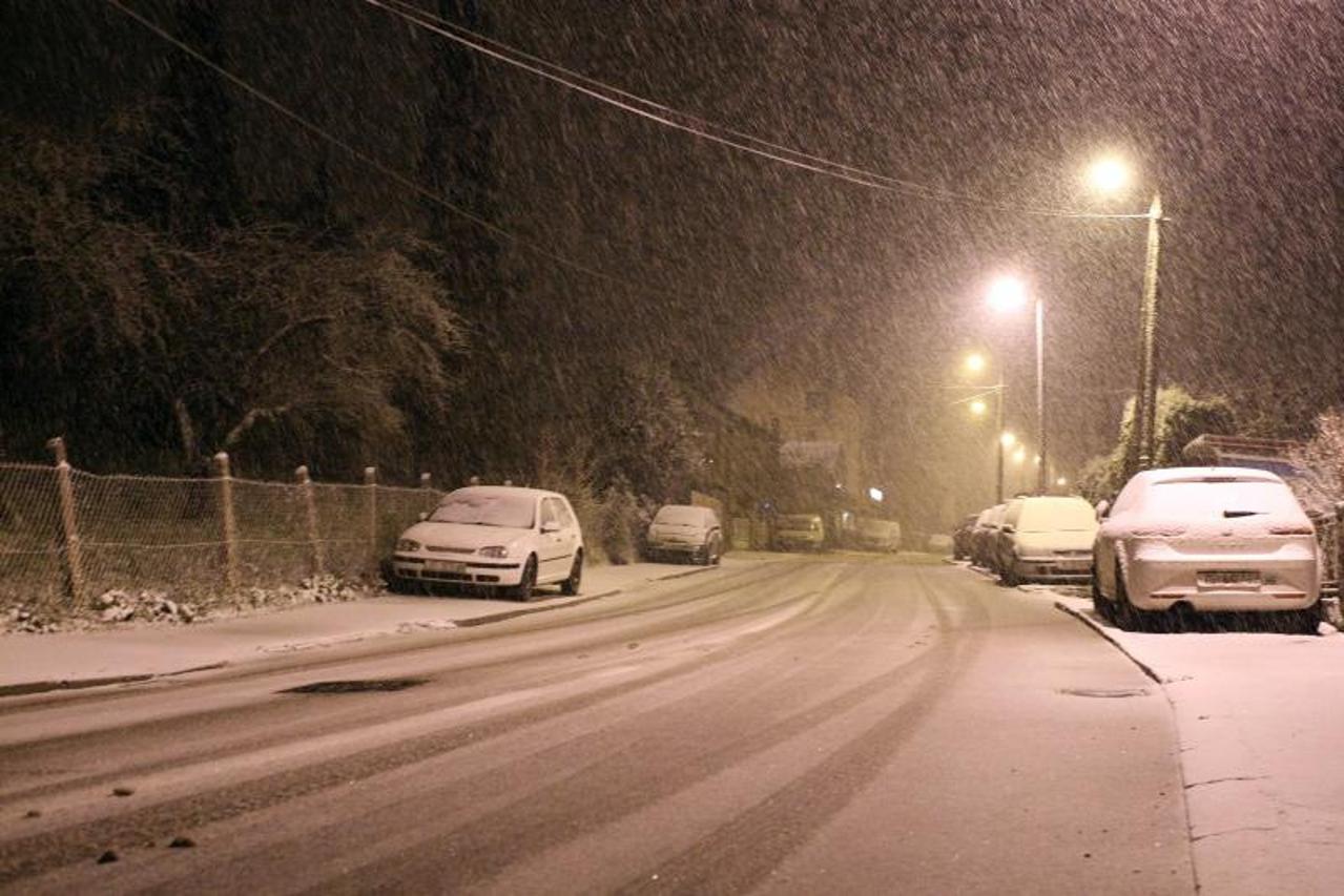 Snijeg u Zagrebu
