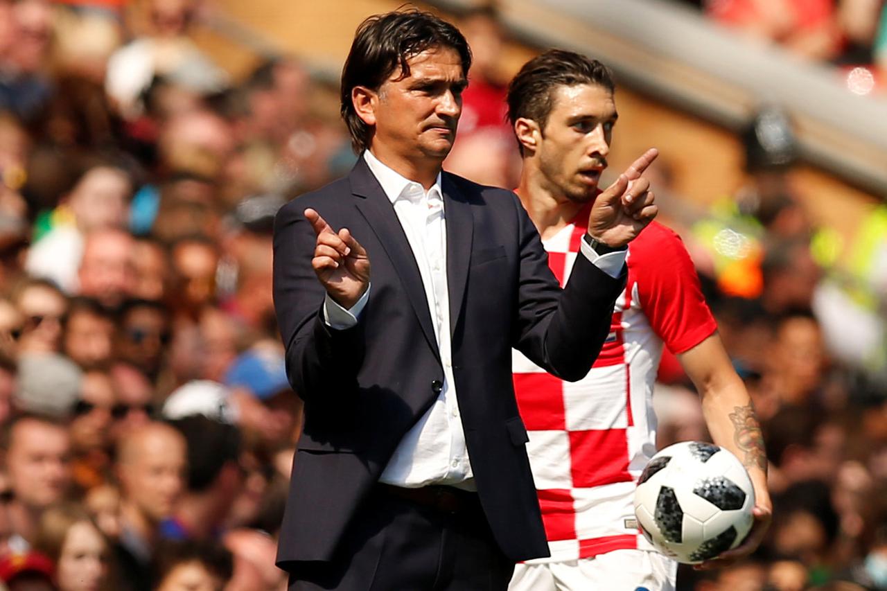 Zlatko Dalić Hrvatska Brazil