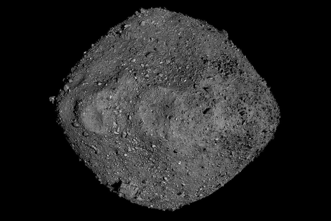 Mozaik asteroida Bennu koji ima 0,057 posto šanse da pogodi zemlju do 20310. godine