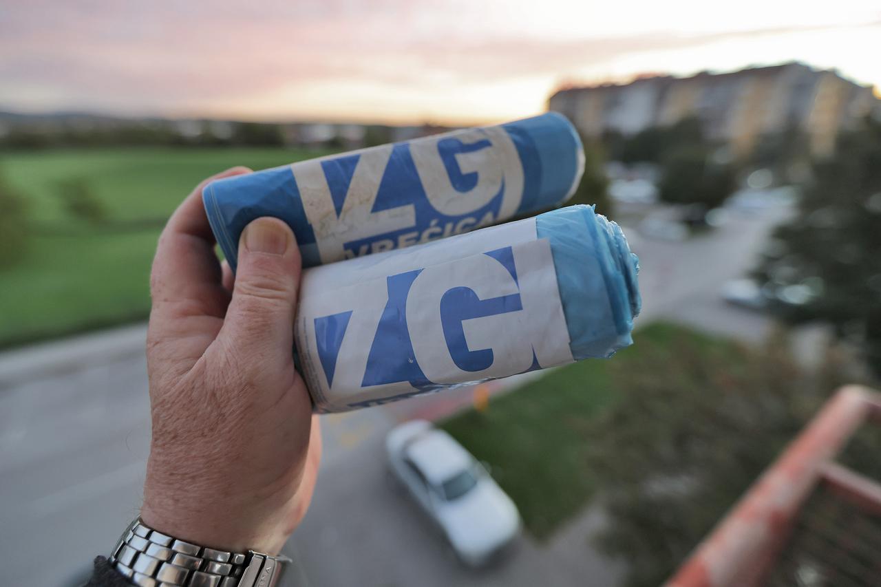 Zagreb: Prošle su dvije godine od uvođenja plavih vrećica