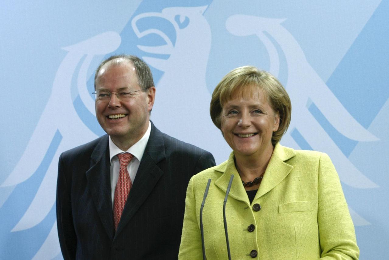 peer steinbrück,angela merkel