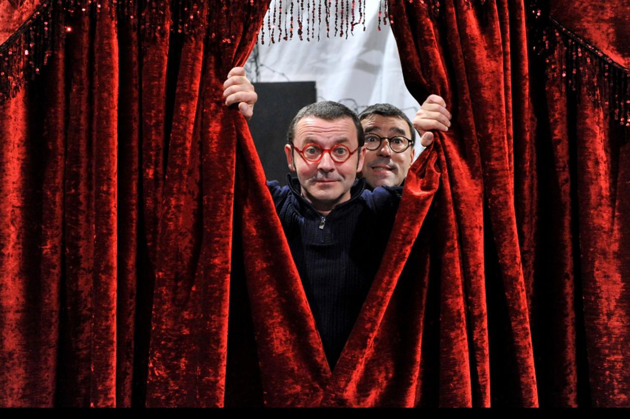 Redatelj Krešo Dolenčić i koreograf Dinko Bogdanić  