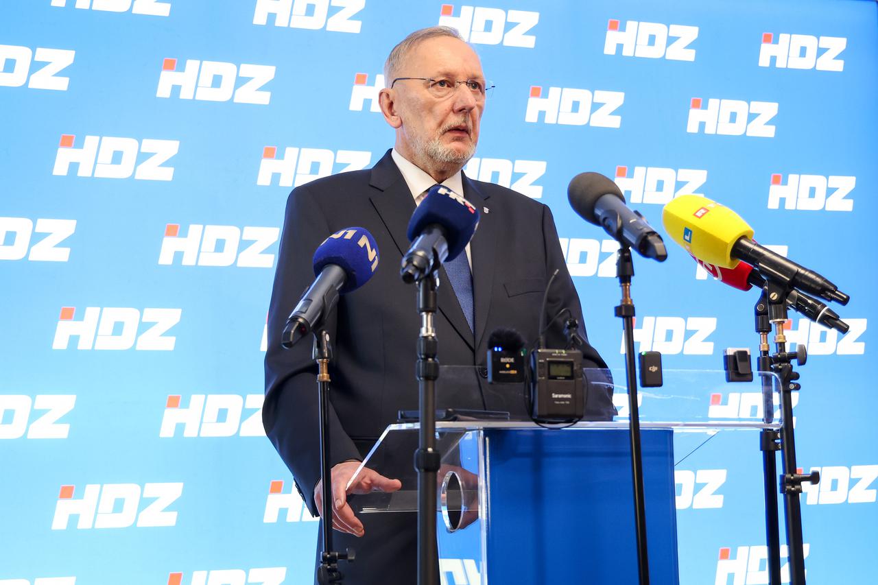 Zagreb: Izjava ministra Davora Bozinovića nakon Predsjedništva HDZ-a