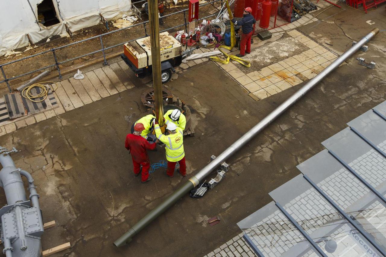 Submarine attack periscope refitted