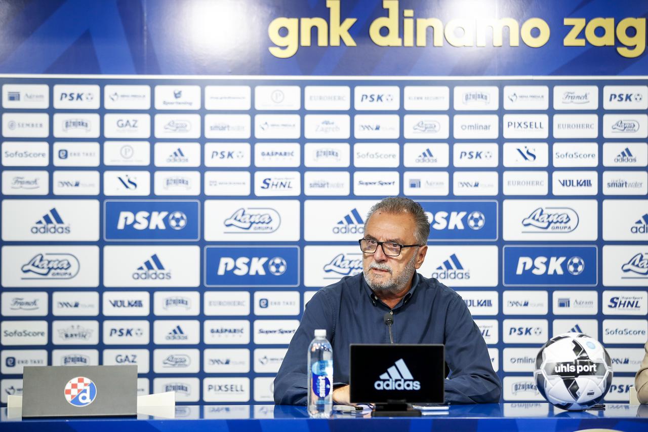 Zagreb: Trener Dinama Ante Čačić najavio utakmicu protiv Osijeka