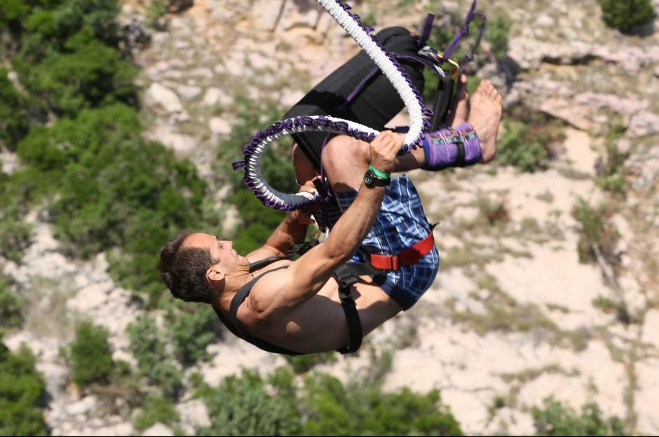 Bungee na Masleničkom mostu