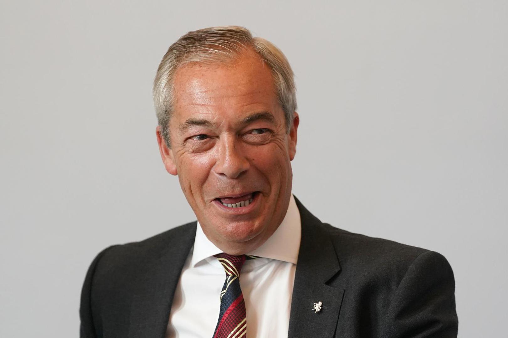6. mjesto Nigel Farage - Nigel Farage nikada nije trebao autoritet funkcije da bi oblikovao politički razgovor u Britaniji. Gotovo desetljeće nakon što je pomogao u vođenju Ujedinjenog Kraljevstva iz Europske unije, britanski disruptor na čelu je opet u središtu nacionalne politike, širom viđen kao glavni protivnik premijera Keira Starmera. 