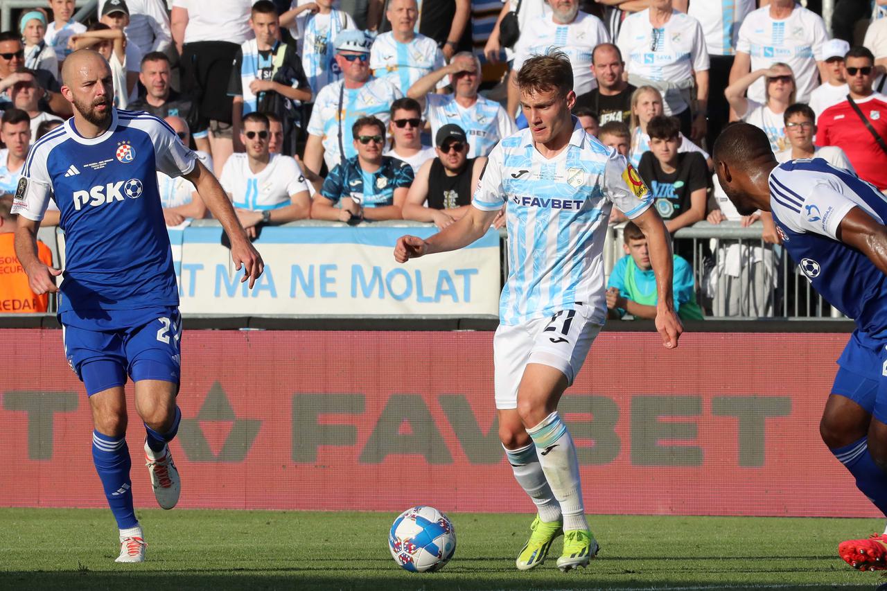 Rijeka: Susret Rijeke i Dinama u drugoj utakmici finala SuperSport Hrvatskog nogometnog kupa