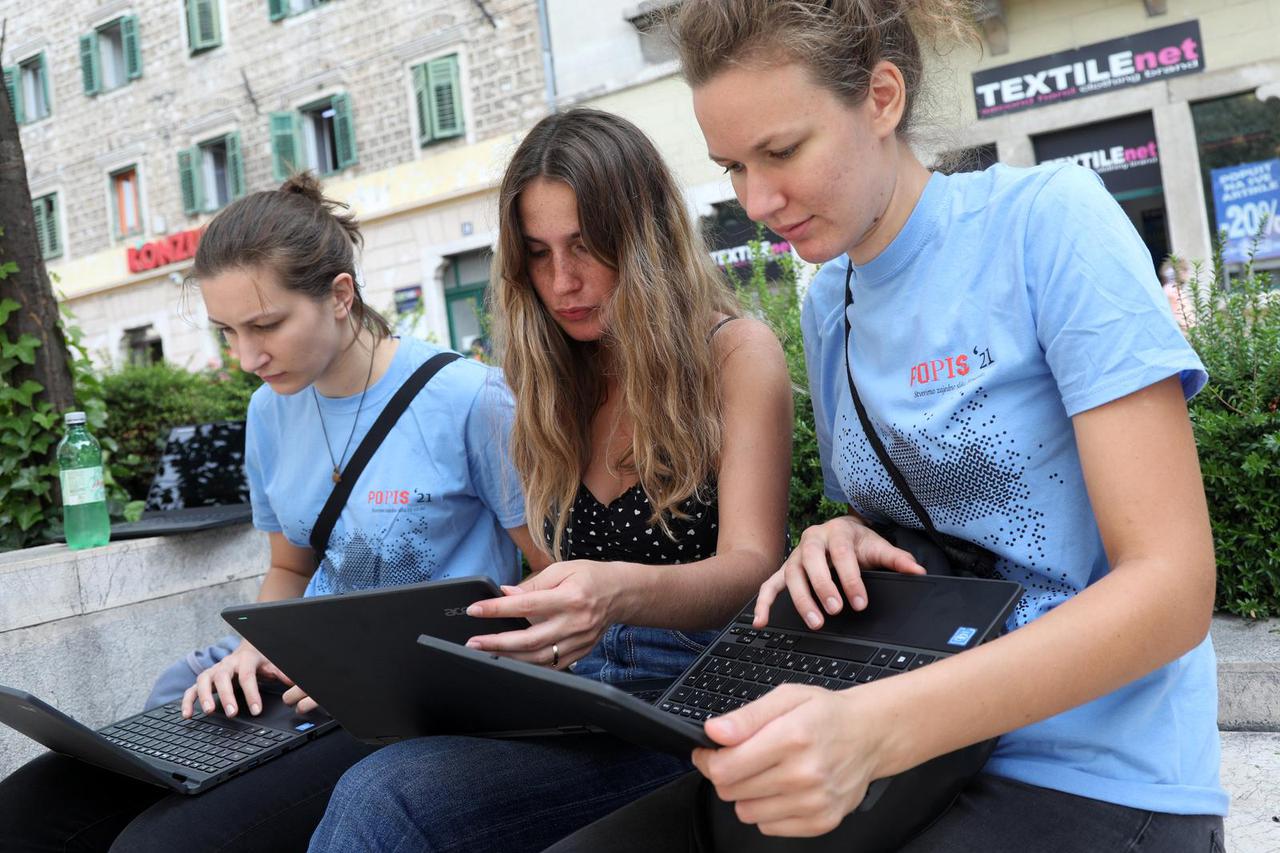 Šibenik: Popisivači započeli s terenskim popisivanjem stanovništva