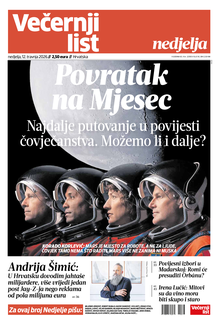 Večernji list naslovnica