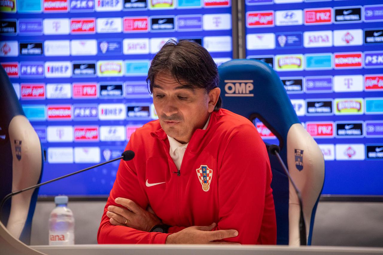Osijek: Izbornik Zlatko Dalić održao je konferenciju za medije 