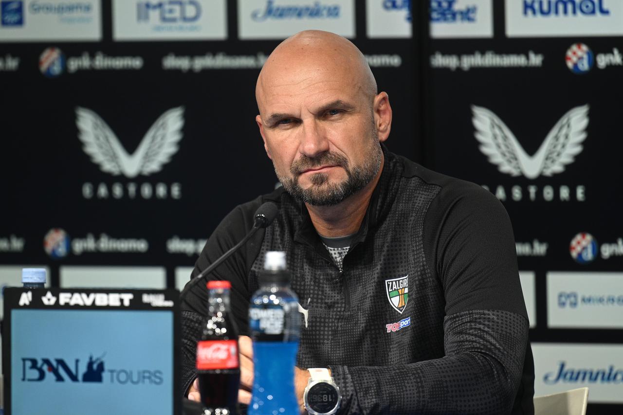 Zagreb: Konferencija za medije FK Kauno Žalgiris uoci prve utakmice 3. kola kvalifikacija UEFA Lige prvaka