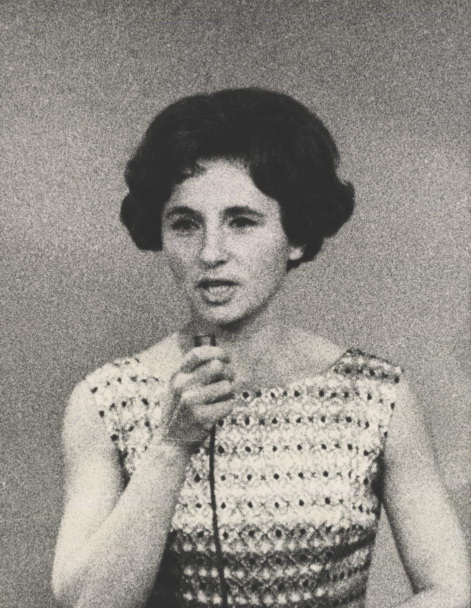 Milka Babović, bivša atletičarka i televizijska novinarka - arhiva